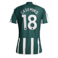 Dres Manchester United Casemiro #18 Preč 2023-24 Krátky Rukáv